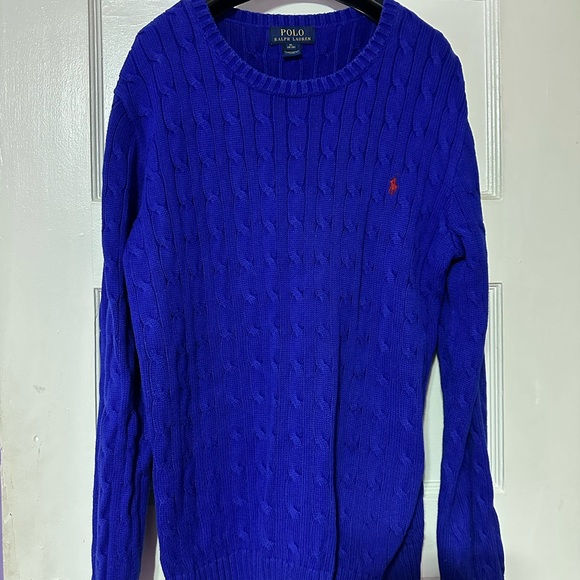 CLOSET CLOSING BIG BOYS Polo by Ralph Lauren Cable Knit Sweater Bundle XL 18-20 - Picture 9 of 14